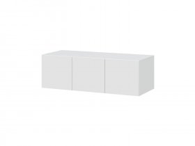 Антресоль 1200 ШК-5 (белый текстурный) в Усть-Куйге - ust-kujga.mebel-nsk.ru | фото
