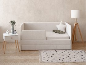 Диван-кровать Happy (айвори) в Усть-Куйге - ust-kujga.mebel-nsk.ru | фото