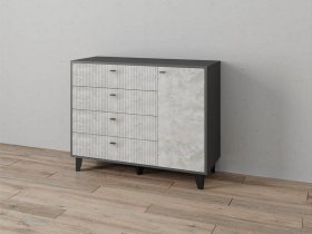 Комод «Катрин-13» (графит/мальта) в Усть-Куйге - ust-kujga.mebel-nsk.ru | фото