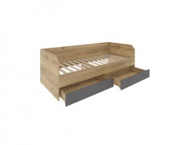Кровать-диван с ящиками Шерлок Дв120.0_90 в Усть-Куйге - ust-kujga.mebel-nsk.ru | фото