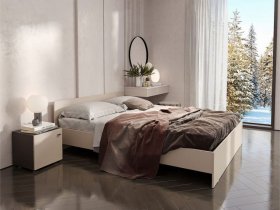 Кровать двухспальная 1,6м Гиза в Усть-Куйге - ust-kujga.mebel-nsk.ru | фото