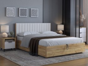 Кровать двуспальная 1,6м Юлия в Усть-Куйге - ust-kujga.mebel-nsk.ru | фото