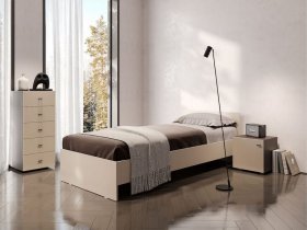 Кровать односпальная 0,9м Гиза в Усть-Куйге - ust-kujga.mebel-nsk.ru | фото