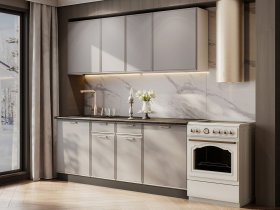 Кухонный гарнитур «Адель» 2,0м (нео) в Усть-Куйге - ust-kujga.mebel-nsk.ru | фото