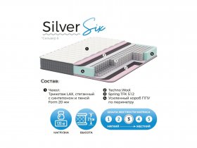 Матрас Silver Six в Усть-Куйге - ust-kujga.mebel-nsk.ru | фото