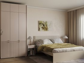 Модульная спальня Орма (МДФ) в Усть-Куйге - ust-kujga.mebel-nsk.ru | фото