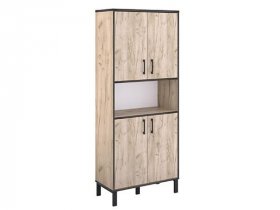 Шкаф для документов Шк050.0 Гермес лофт (дуб крафт серый) в Усть-Куйге - ust-kujga.mebel-nsk.ru | фото
