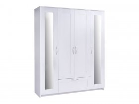 Шкаф комби 4 двери и 1 ящик Сириус в Усть-Куйге - ust-kujga.mebel-nsk.ru | фото