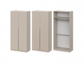 Шкаф ШК-100 Эккервуд (меланж) в Усть-Куйге - ust-kujga.mebel-nsk.ru | фото
