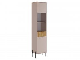 Стеллаж Доминика (кашемир/дуб крафт золотой) в Усть-Куйге - ust-kujga.mebel-nsk.ru | фото