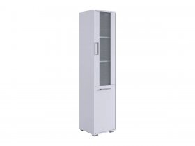Стеллаж Лайт-2 (белый/белый) в Усть-Куйге - ust-kujga.mebel-nsk.ru | фото