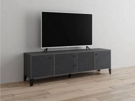 Тумба под ТВ Парус-10 (графит/гранит лофт) в Усть-Куйге - ust-kujga.mebel-nsk.ru | фото